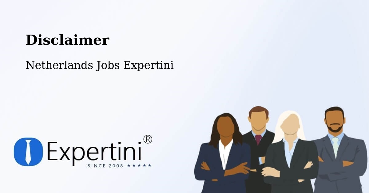 Disclaimer – Amsterdam - Netherlands Jobs Expertini